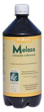 Melasa z trzciny cukrowej ProBiotics eko 1 l