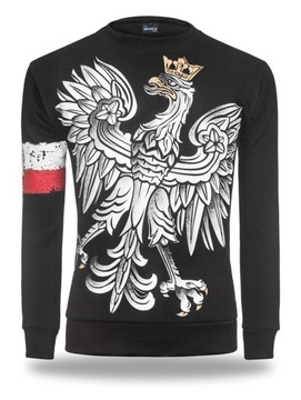 Bluza Patriotyczna Polska Orzeł w Kor Czarna r 3XL
