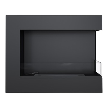 фото ориг. №4, Biofireplace black suspended angular delta right 600 tuv glass aromatherapy