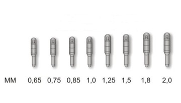 фото ориг. №1, Stonfo clasp on tip elite 1. 00mm pax 2pcs