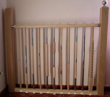 фото ориг. №5, Balusters wooden oak beech gum pine balustrade
