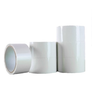 Taśma Pakowa Klejąca 48mm/60 Solvent Kauczuk Biała