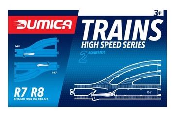 DUMICA - Zestaw zwrotnic R7/R8 - TOMICA