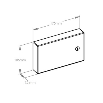 КОНТЕЙНЕР ДЛЯ ФОЛЬГОВЫХ ПЕРЧАТОК MERIDA STELLA GSM004