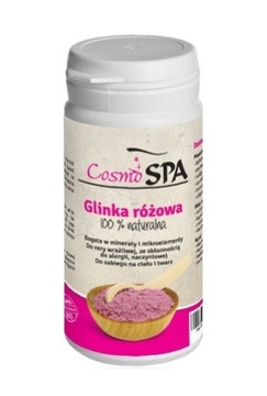 NATURALNA GLINKA RÓŻOWA, 100 G CERA WRAŻLIWA