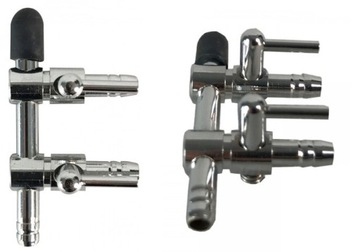 ZAWOREK REGULUJĄCY METALOWY PRECYZYJNY 4/6mm 2 WEJ
