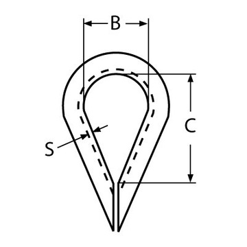 A4 нержавеющая среда A4 до линий шнуров 10 мм 1 шт.