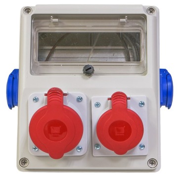Rozdzielnica R-BOX 8S 16/5 32/5 2x230V puste okno