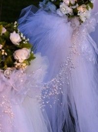 Жемчужная гирлянда Жемчуг БЕЛЫЙ Свадебная цепочка 6,5 м 130 см х 5 шт.