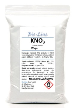 KNO3 Нитрат калия чистый до 99,9% 100г АЗОТ