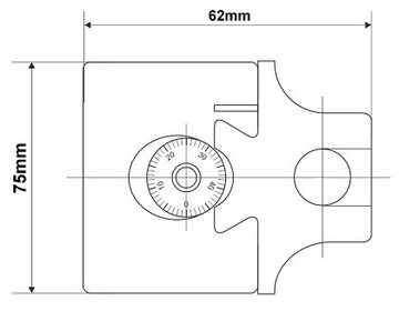 РАСТОЧНАЯ ОПРАВКА GWZ75 12-160 мм + НОЖИ 18 мм + ХВОСТОВИК ISO50