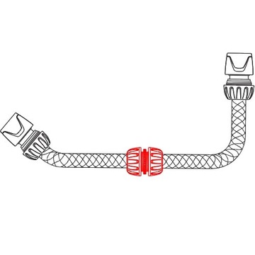 Соединитель шланга реператора AQUA LINE 1/2 дюйма