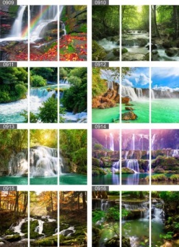 ТРИПТИХ КАРТИНА БОЛЬШИЕ ГОРЫ ГОРНОЕ ОЗЕРО ДОМ maxwybó