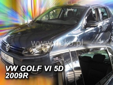 VW GOLF 6 июня 2008-2012 HEKO DOOR DAIRINGS