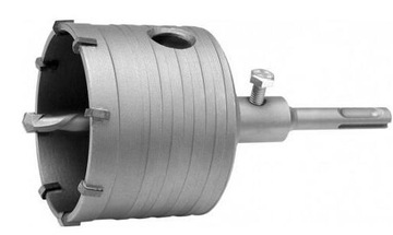 OTWORNICA FREZ DO BETONU MURU 65mm OTWORNICE SDS PLUS KORONKA POD PUSZKĘ