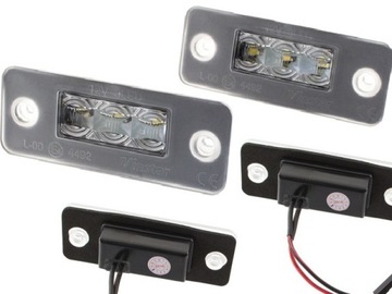 LAMPKI LED PODŚWIETLENIE TABLICY AUDI A3 8L 96-03