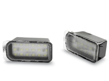 FORD FIESTA MK7 Lampki LED tablicy rejestracyjneJ