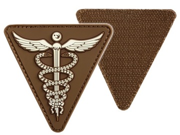 MIL-TEC Emblemat 3D Naszywka PVC Medic Rzep Velcro
