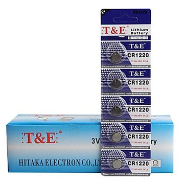 10 x Bateria Baterie Litowe T&E CR 1220 3V HIT