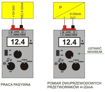 Генератор сигналов тока 0–10 В 4–20 мА 0–20 мА