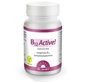 B12 ACTIVE! Dr. Jacobs witamina odporność WEGAŃSKA