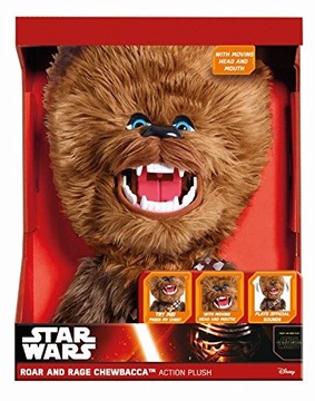 STAR WARS CHEWBACCA RYCZĄCA MASKOTKA 38 CM -7832