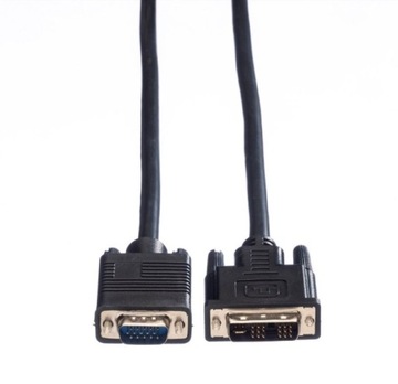 КАБЕЛЬ МОНИТОРА DVI M - VGA M 5M