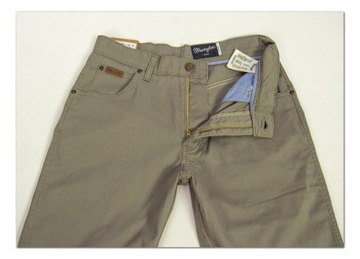 Wrangler Texas Light Olive spodnie Classic W30 L32