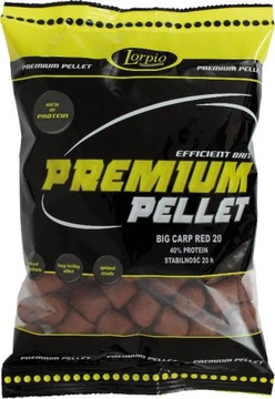 REWELACYJNY PELLET LORPIO BIG RED CARP 20mm- 700g