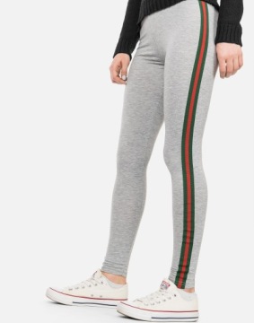 Леггинсы с полосками, Гетры женские, 5001 л/5