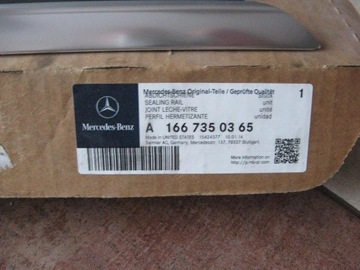 LEVÝ LIŠTA ZHRNUJÍCÍ - ZADNÍ MERCEDES ML W166 !