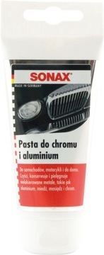 SONAX PASTA DO POLEROWANIA CHROMU I ALUMINIUM 75ml