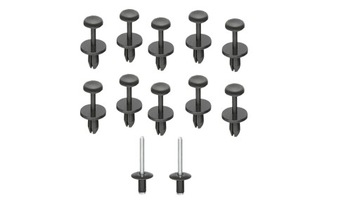ZESTAW SPINEK NADKOLE CITROEN C2 C3 C4 PICASSO