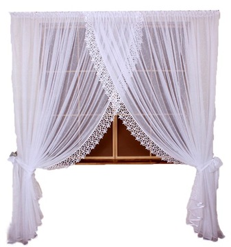 ELEGANCKA FIRANA KORNELIA MARKIZETA DESZCZYK 3WZOR