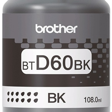 ОРИГИНАЛЬНЫЕ BROTHER INK BTD60BK 6500 страниц 108мл!