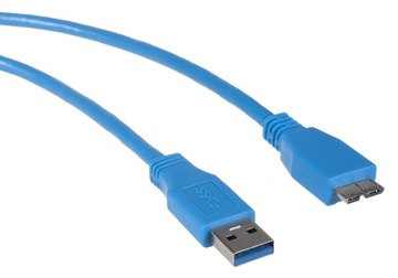 KABEL PRZEWÓD USB 3.0 A-B MICRO 1,5m DO DYSKU ZEW.