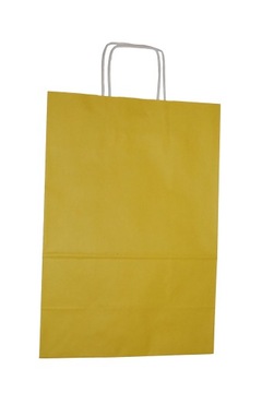 TORBA TORBY PAPIEROWE ŻÓŁTE 305X170x445 30X17X44
