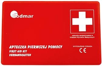 GODMAR Apteczka samochodowa duża 12 elementów E-04