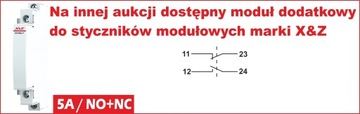 МОДУЛЬНЫЙ 3-ФАЗНЫЙ КОНТАКТОР 63A 4P 4NO катушка 230VAC