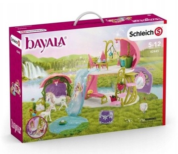 SCHLEICH Bayala 42445 Kwiecisty dom ze stajnią