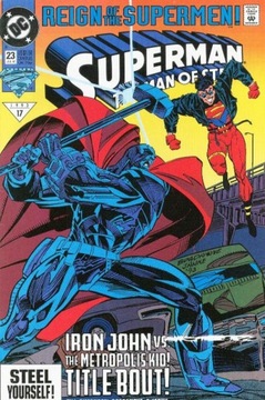 SUPERMAN MAN OF STEEL # 23 - 1993 KOMIKS USA - 9.4