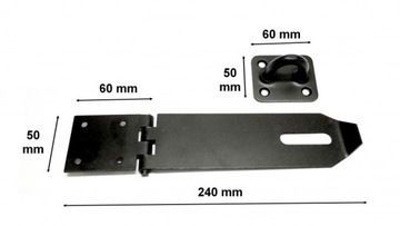 ЗАМОК WRZECIĄDZ SKOBEL БОЛЬШОЙ 240 мм