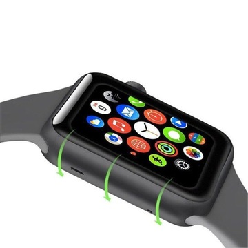 ПОЛНОСТЬЮ ЗАКРУЧЕННОЕ СТЕКЛО ДЛЯ APPLE WATCH 4 40MM