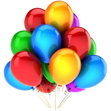 BALONY MIX 25szt urodzinowe ślub wesele TANIO