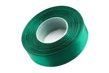 TASIEMKA CIEMNA ZIELONA WSTĄŻKA 25mmx32m 090