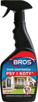 BROS PŁYN ODSTRASZA PSY I KOTY 500ML SPRAY