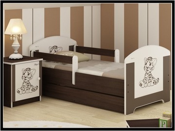 Łóżko dziecięce z szufladą OSKAR BABY BOO 160x80