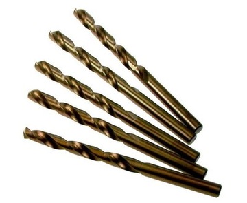Wiertło śr.5,0mm HSS-CO5% KOBALTOWE do STALI INOX