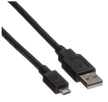 КАБЕЛЬ USB 2.0, A - MICRO USB, 3,0 М, ЧЕРНЫЙ, ТЕЛЕФОН