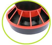 СУШИЛКА + КОРМОВКА ДЛЯ ПТИЦЫ, УТОК, ГУСИ, КУР, 6 Л + 6 КГ ПОЛЬСКИЙ ПРОДУКТ